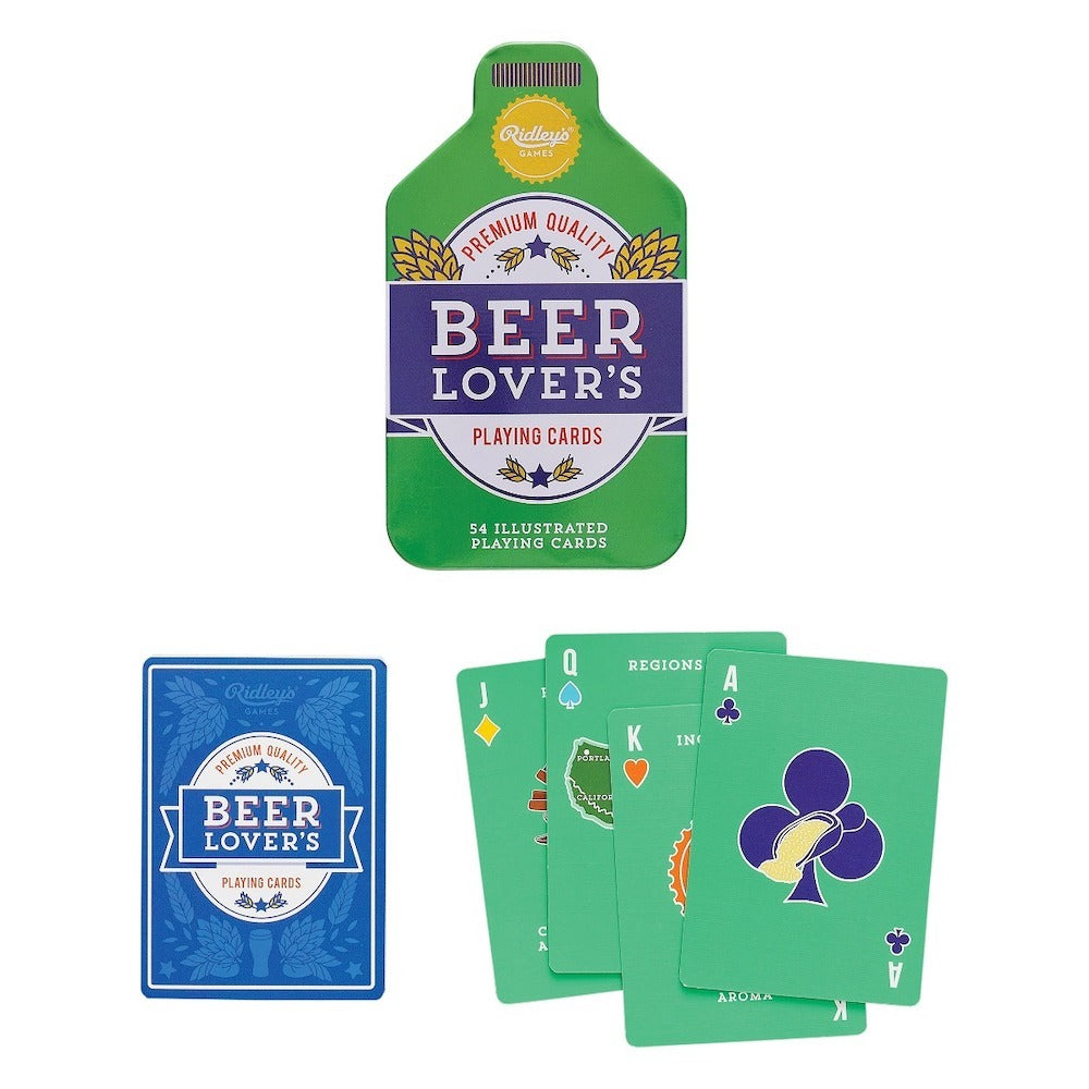 Ridley's Beer Playing Cards