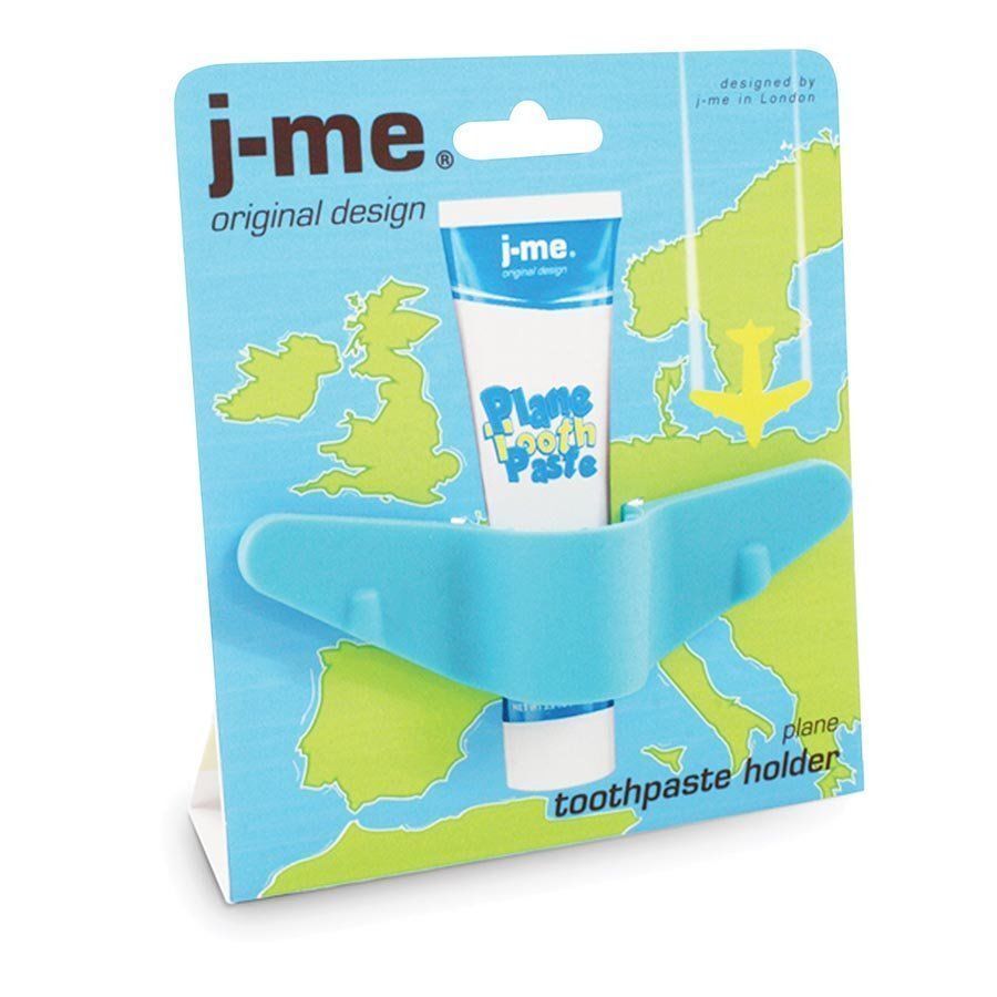 J-Me Blue Plane Toothpaste Holder