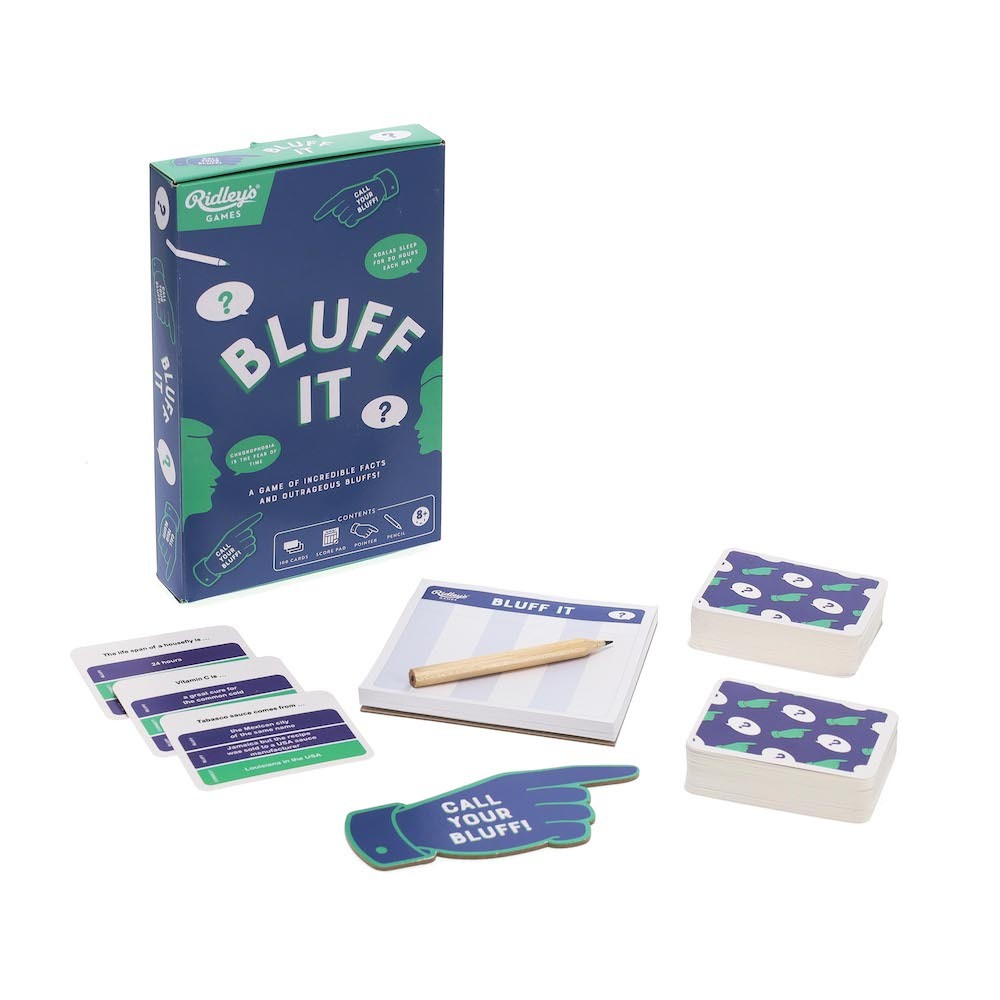 Ridley's Bluff It Game