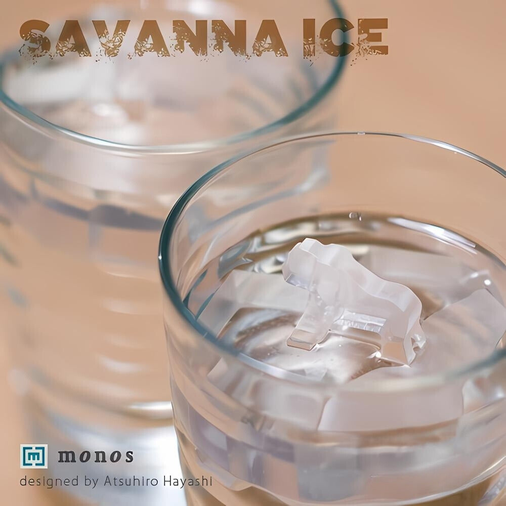 Savanna Lion and Hippo Shape Silicone Ice Mold (Set of 2)