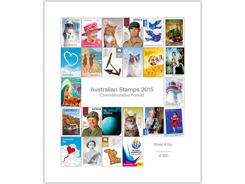Australian Stamp 2015 Multisheets Collection