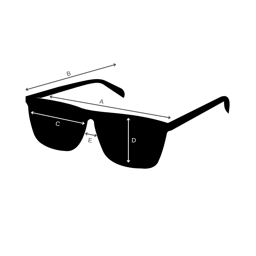 Polarised UV400 Fit Over Sunglasses - Sand Red