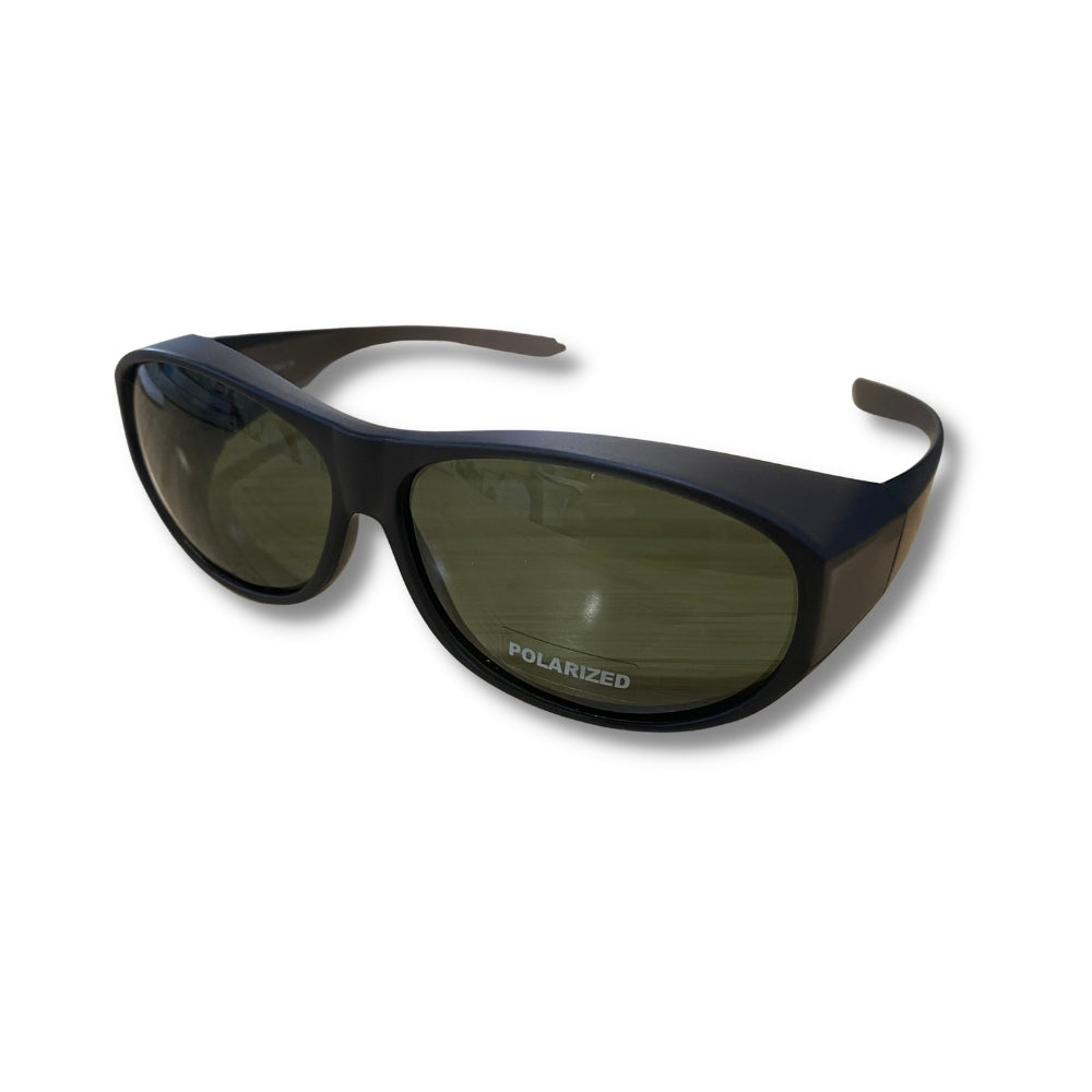 Polarised UV400 Fit Over Sunglasses - Sand Grey