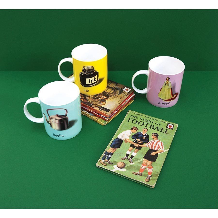 Ladybird Books The Vintage Collection Alphabet Mugs 340ml