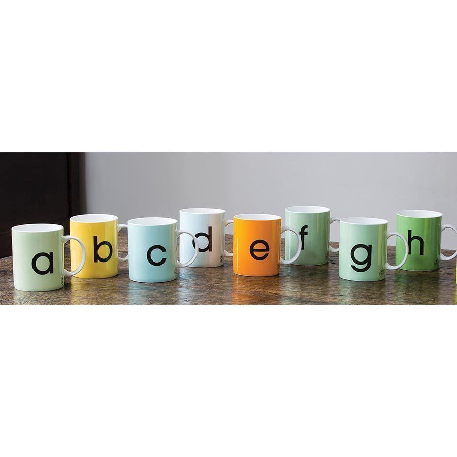 Ladybird Books The Vintage Collection Alphabet Mugs 340ml