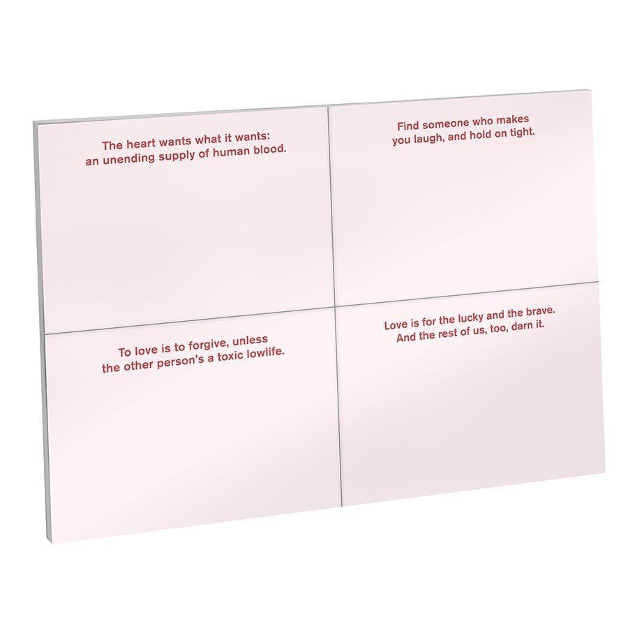 Knock Knock Love Fortune Stickies