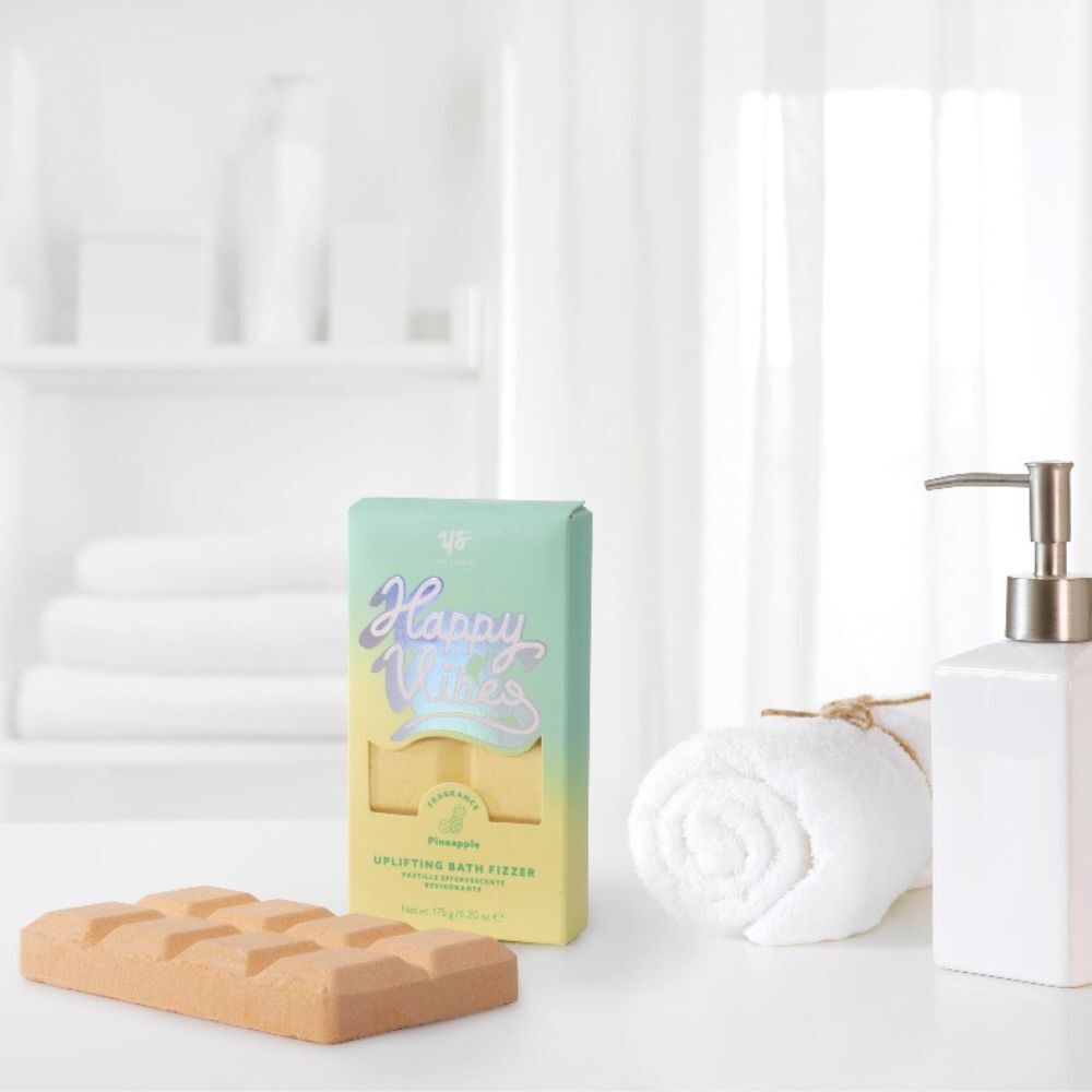 Yes Studio Bath Fizzer Uplifting Pineapple