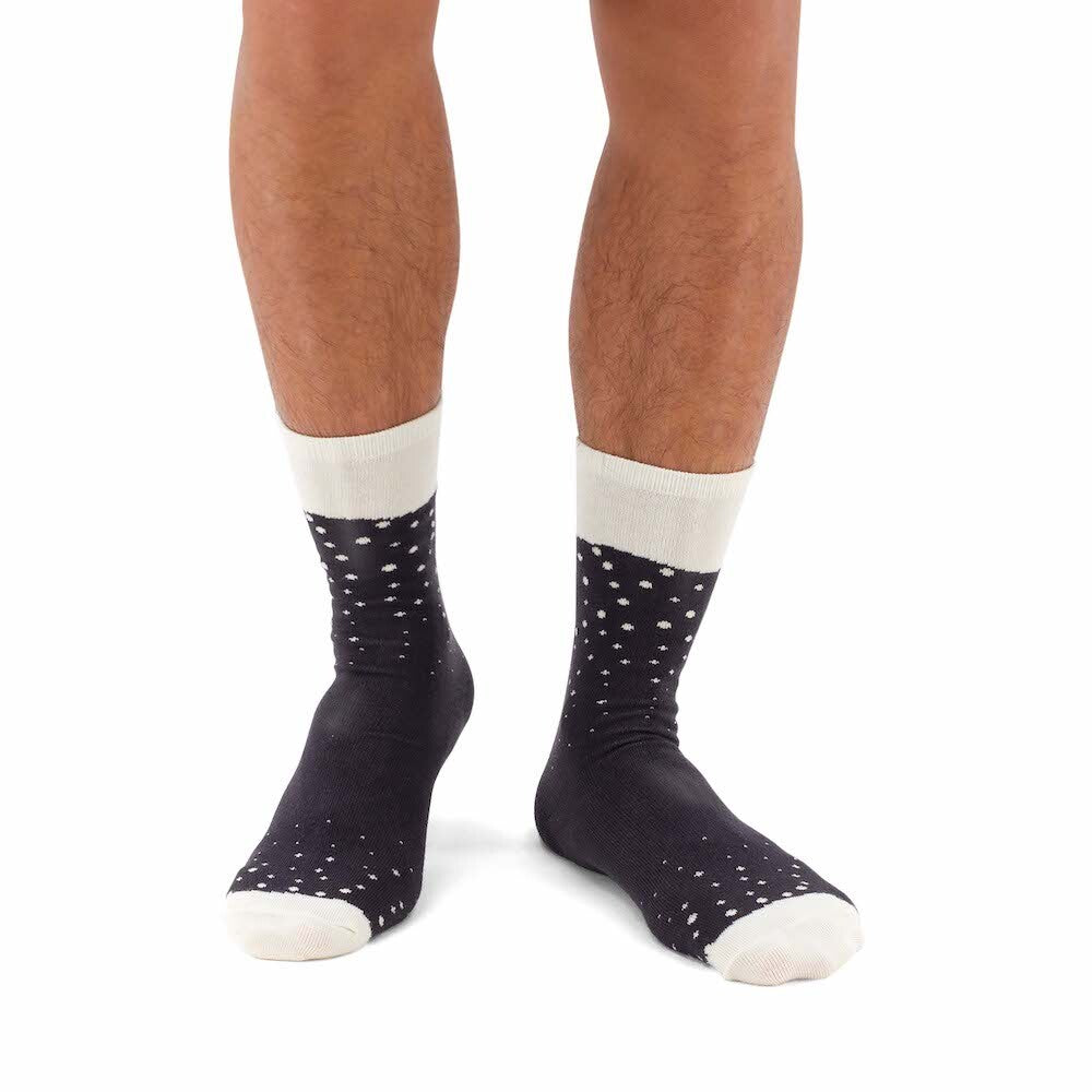 Luckies Beer Socks Stout Blue