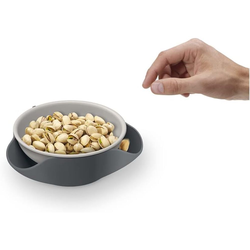 Joseph Joseph Double-Dish Grey Serving Bowl