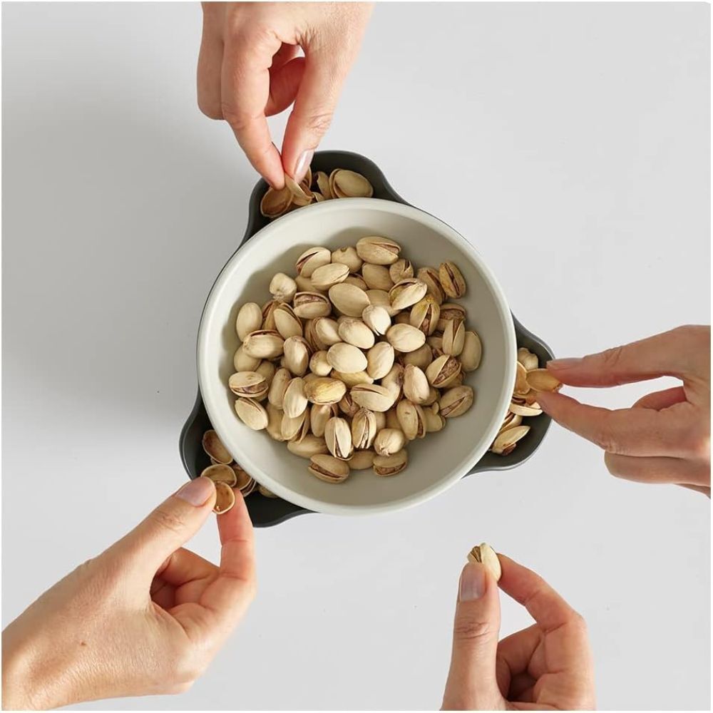Joseph Joseph Double-Dish Grey Serving Bowl