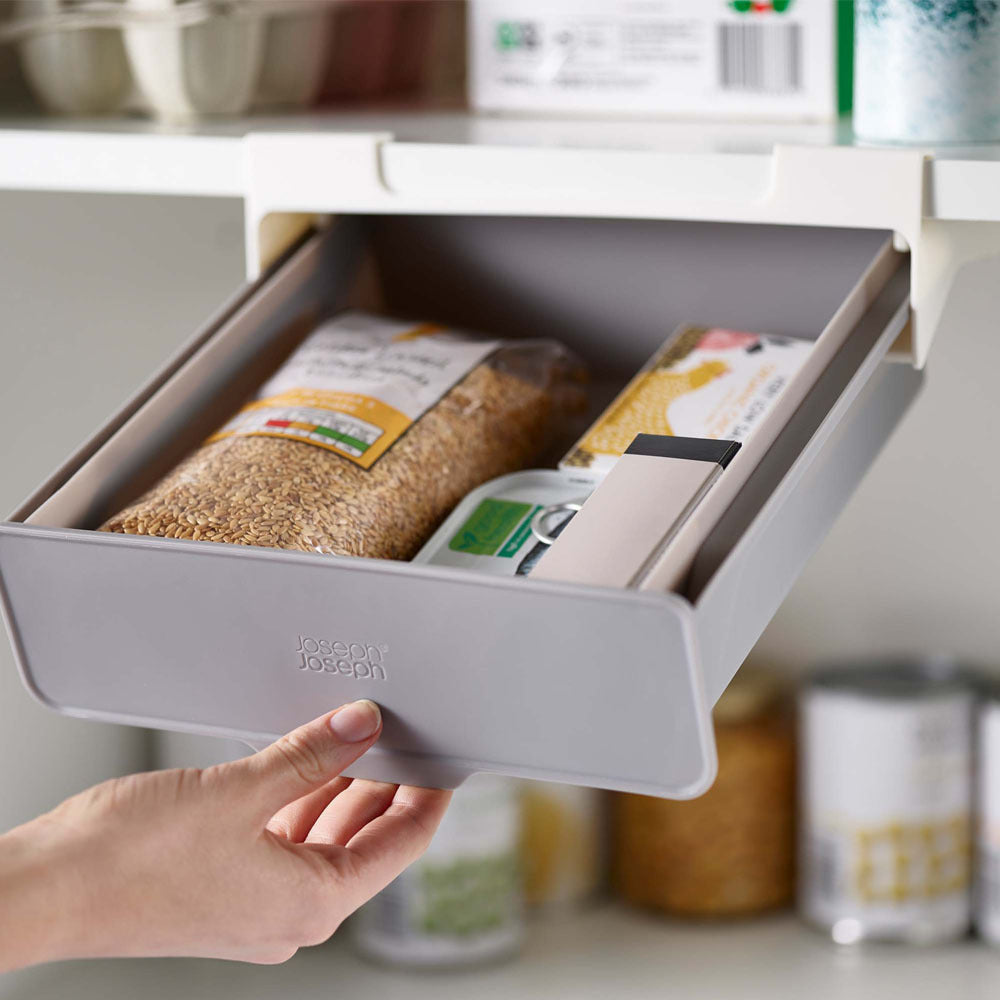 Joseph Joseph CupboardStore Grey Under-shelf Drawer