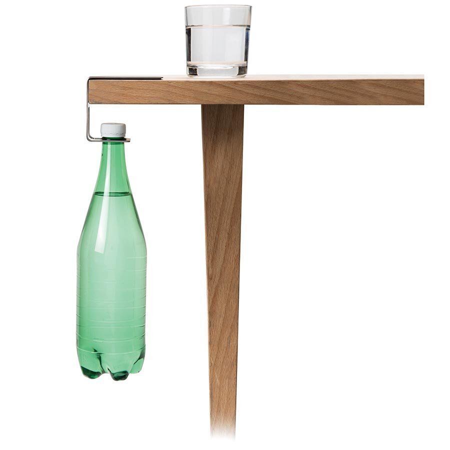 Discreet Stainless Steel Bottle Hanger