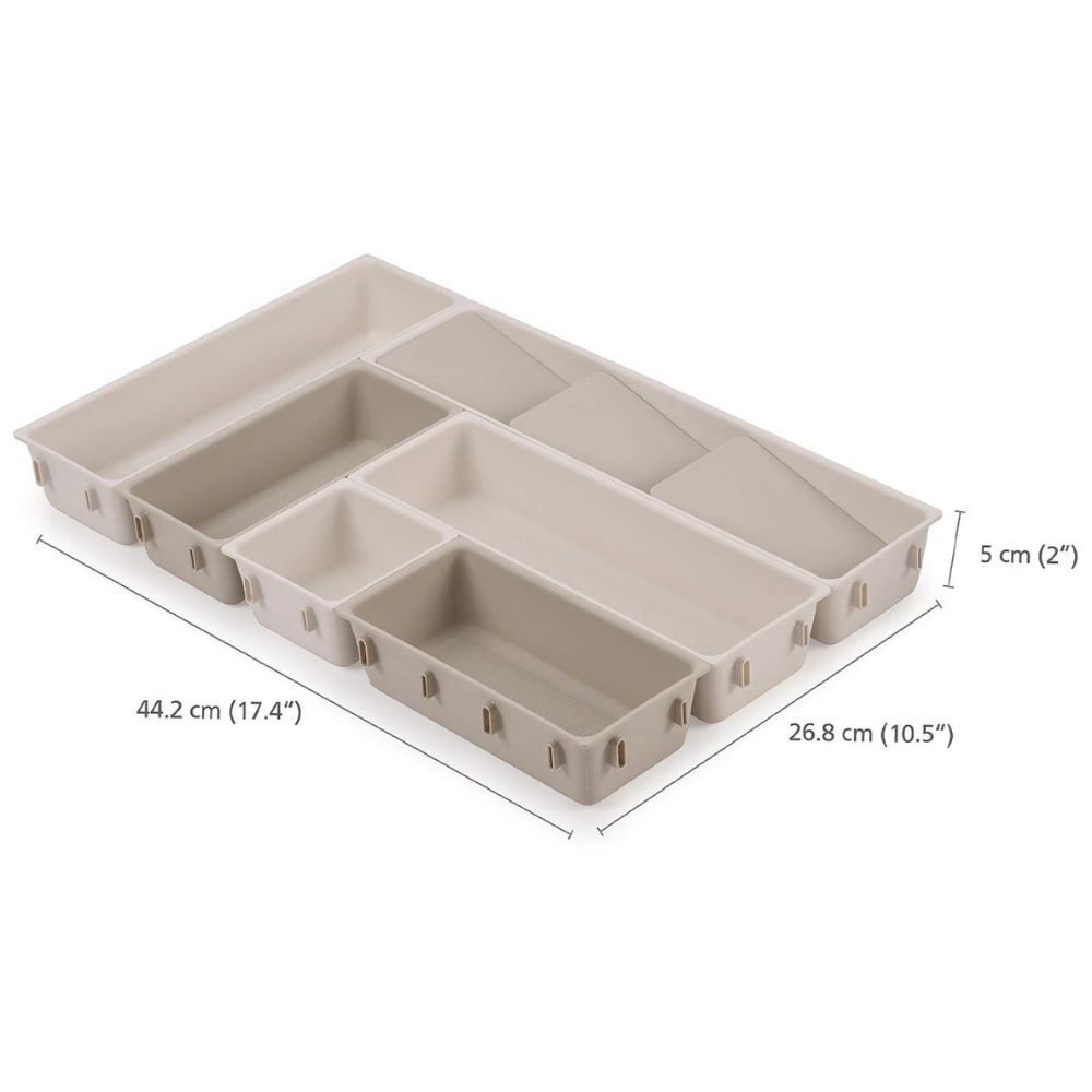 Joseph Joseph Viva 7-piece Makeup Drawer Organiser Set