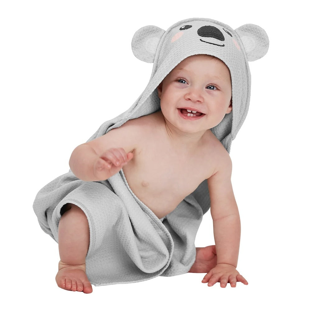 Dock & Bay Baby Hooded Towel Animal Collection - Kirra Koala