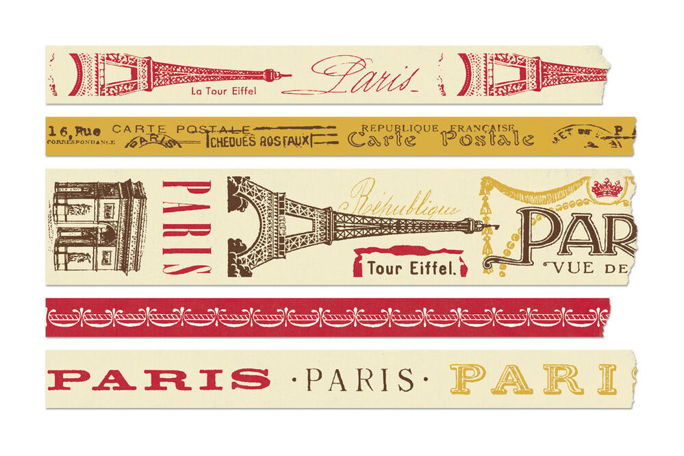 Cavallini Paris Decorative Washi Paper Tape