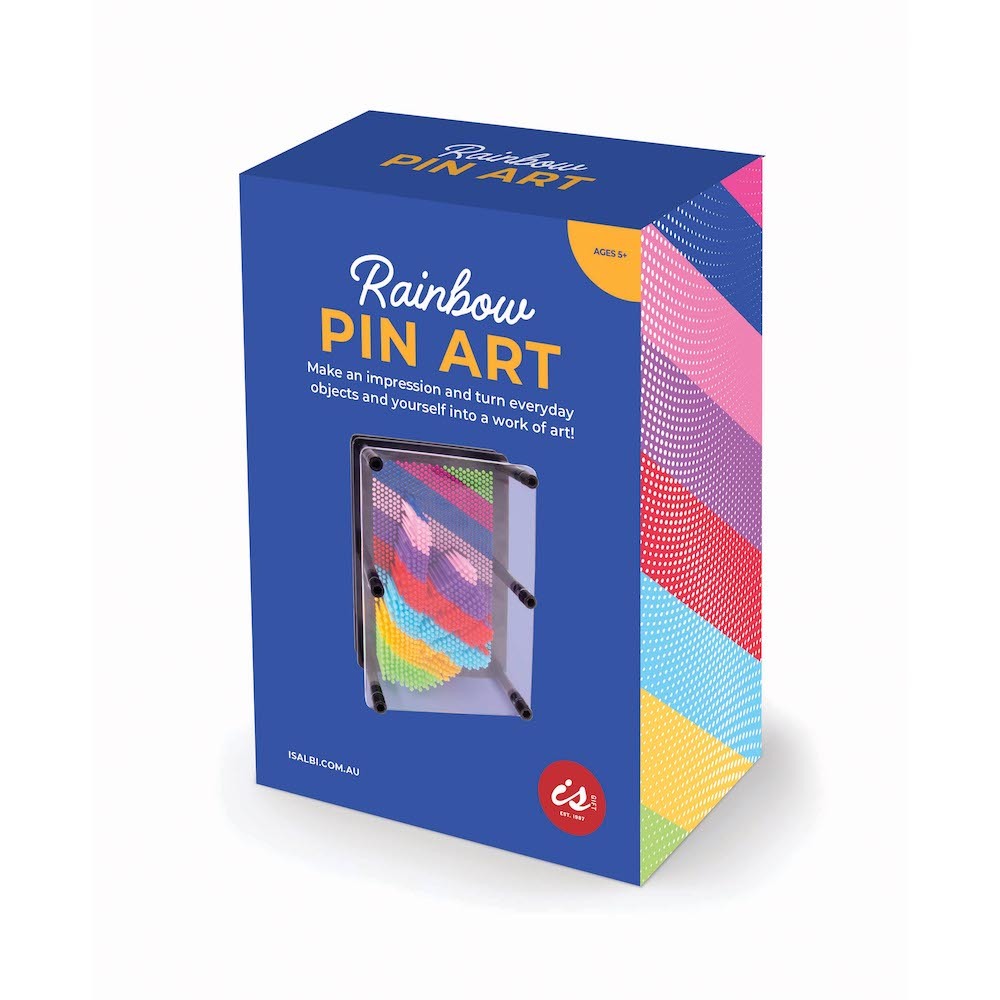 IS Gift Rainbow Pin Art