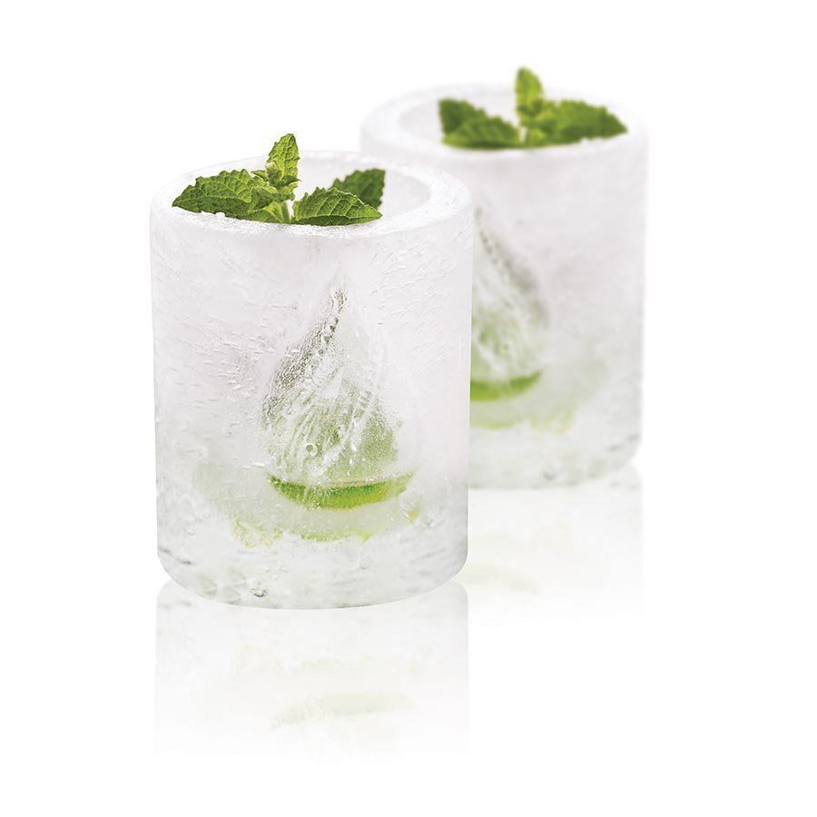 Quadruple Ice Shot Glass Silicone Mould - Set of 4