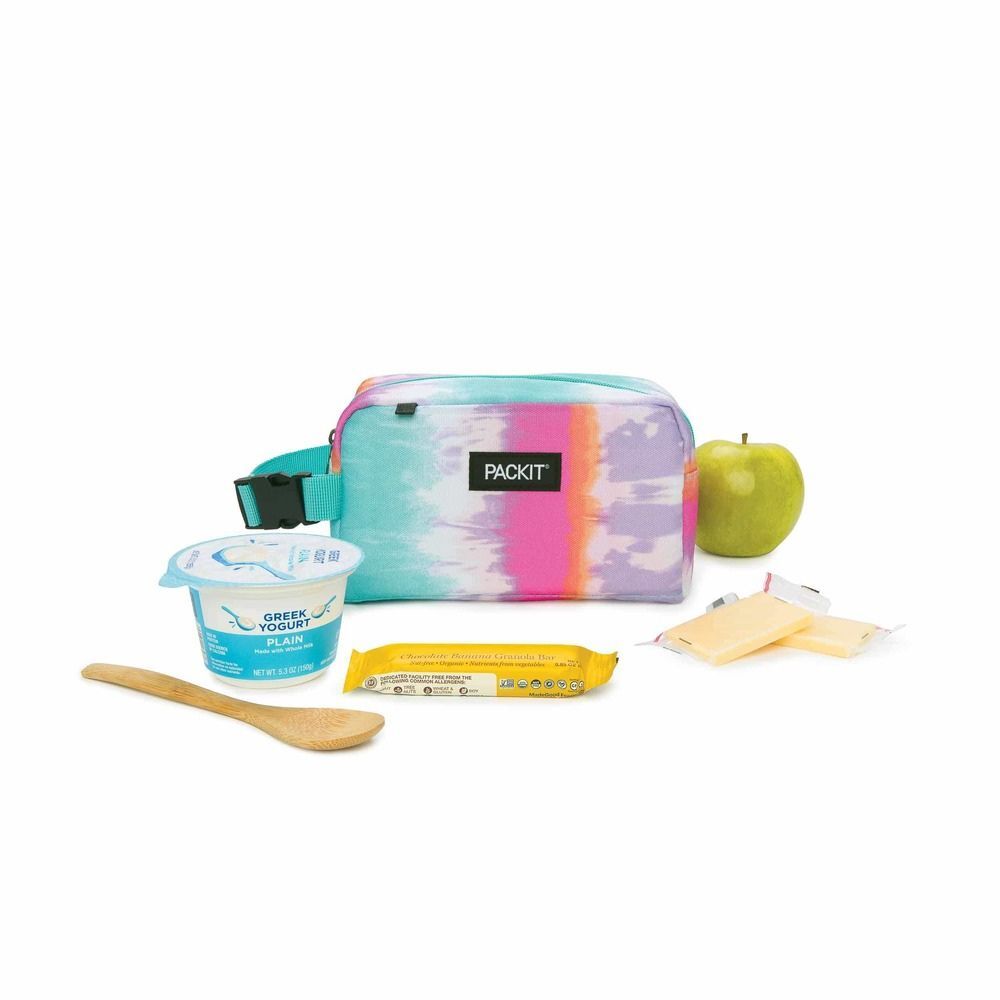 PACKIT Freezable Snack Box - Tie Dye Sorbet
