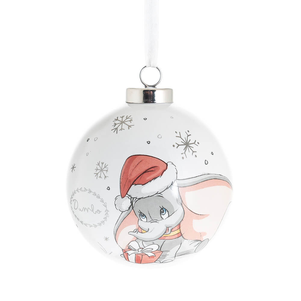 Disney Collectible Christmas Bauble Dumbo First Christmas