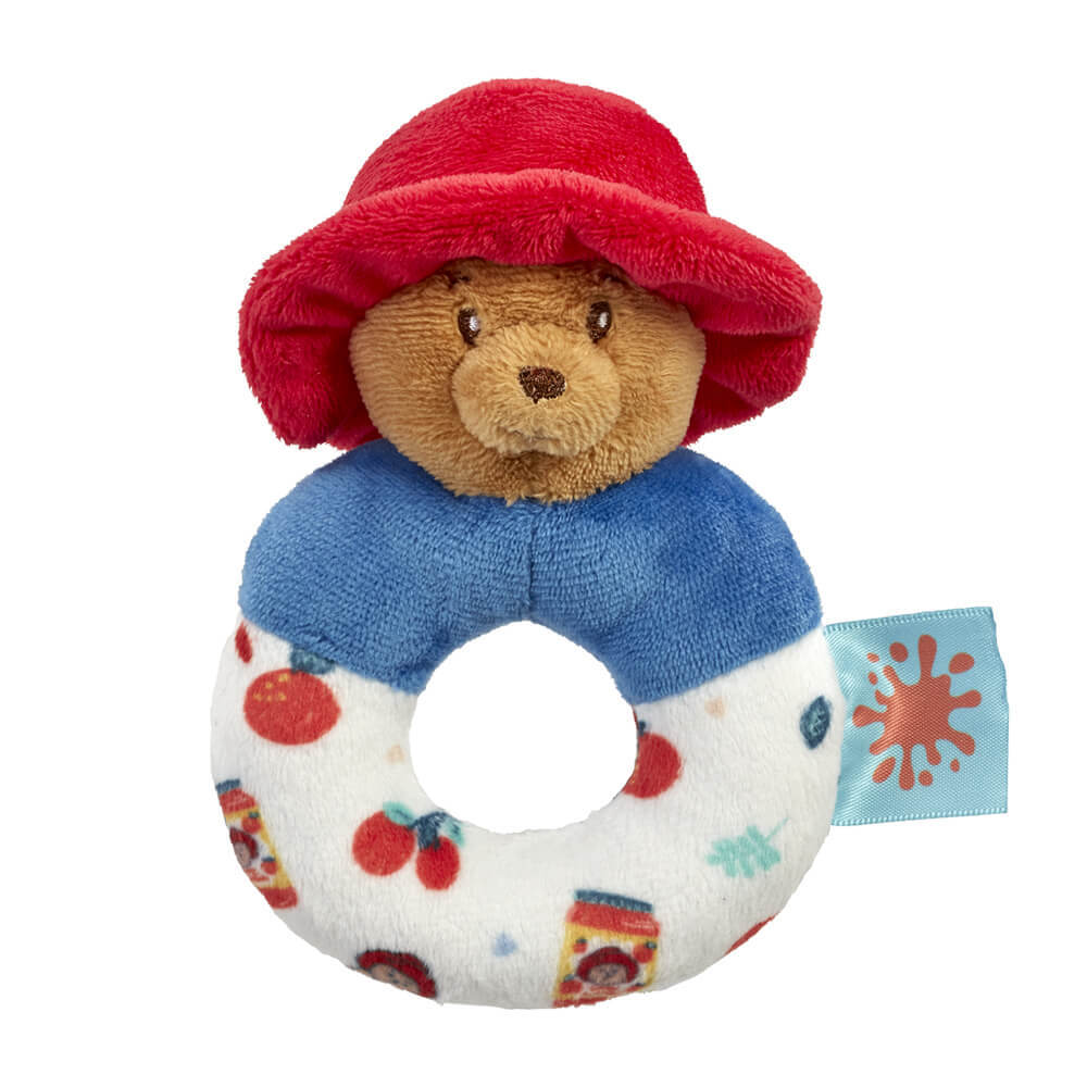 Paddington Bear Baby Ring Rattle