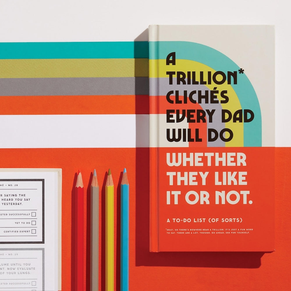 Brass Monkey A Trillion Cliches Every Dad Will Do Prompted Journal