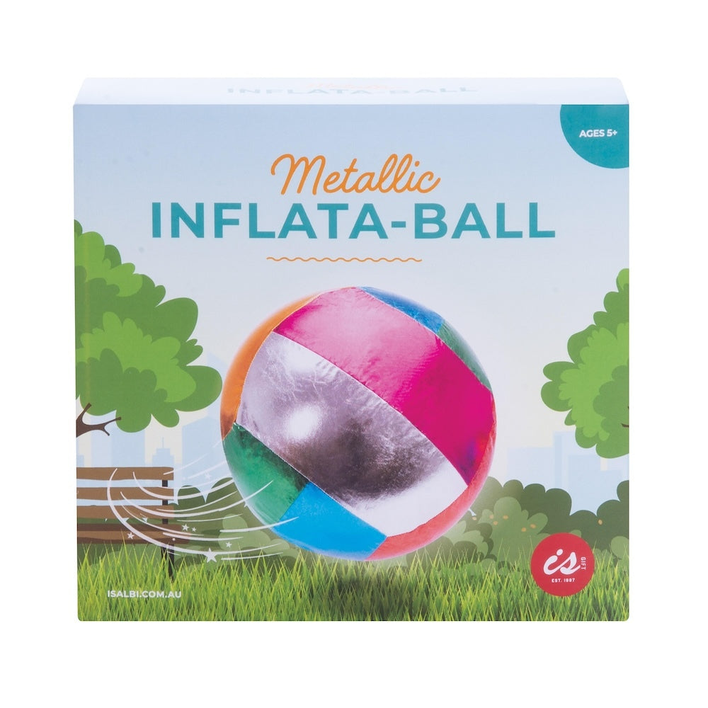IS Gift Metallic Inflata-ball - Large 40cm