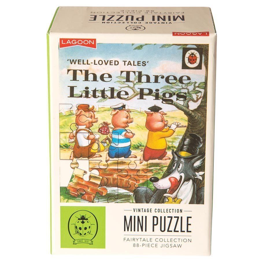 Lagoon Ladybird Vintage Fairytale Collection Mini Puzzle 88 pcs