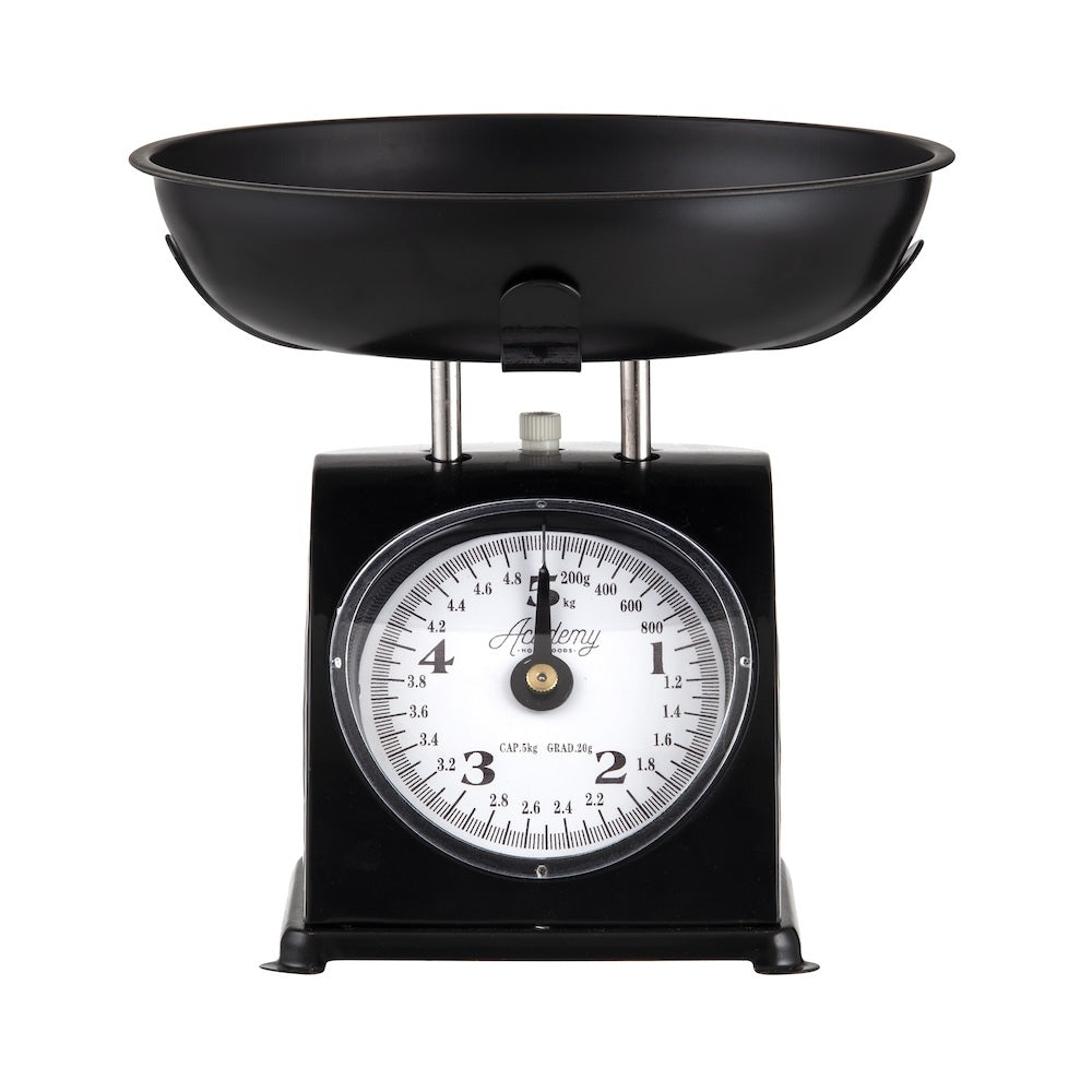 Academy Arte Mech Kitchen Scale 5kg Black