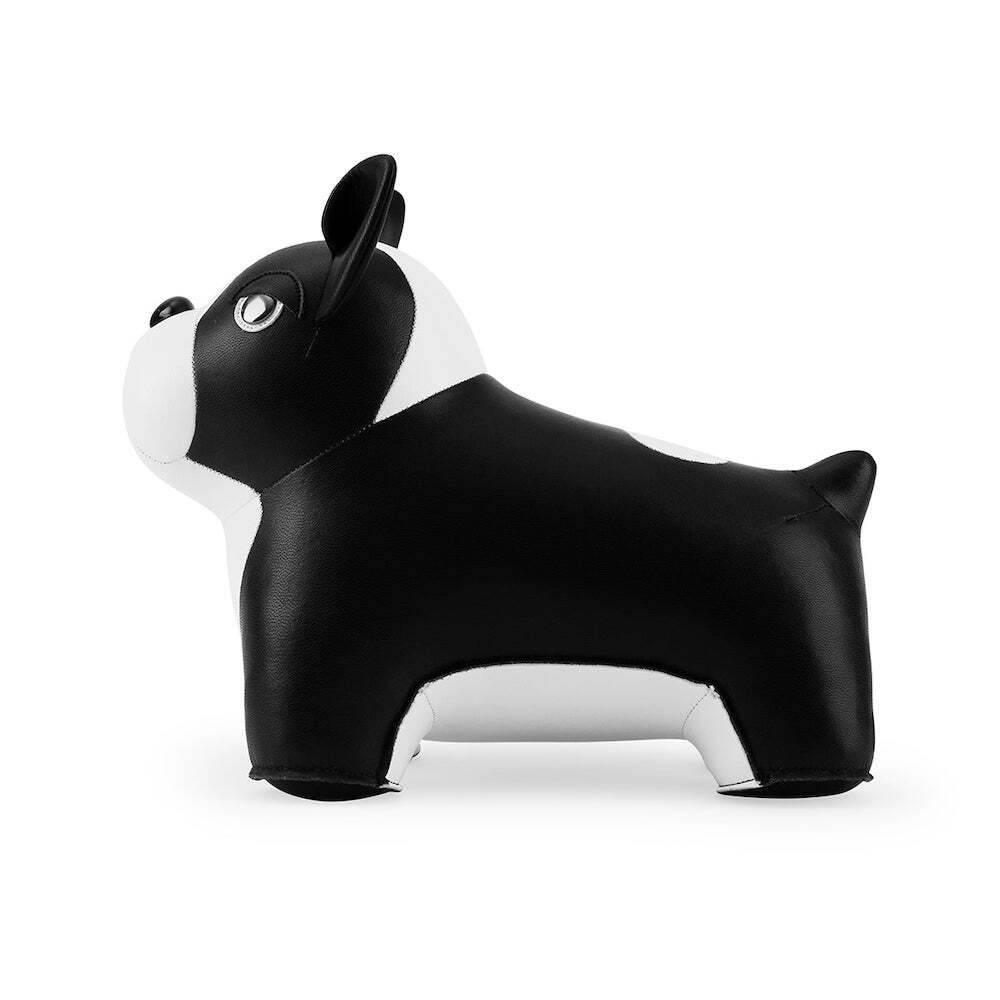 Zuny Bookend Classic French Bulldog 2 Black