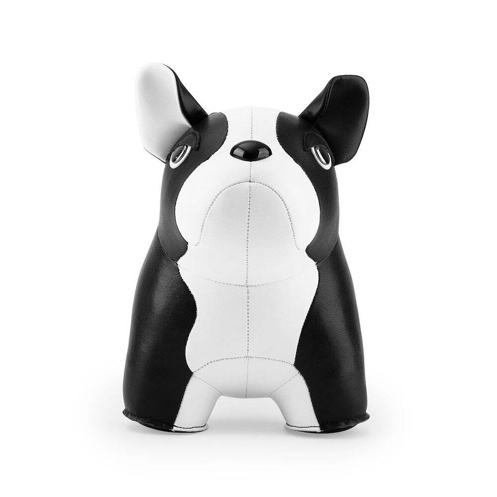 Zuny Bookend Classic French Bulldog 2 Black