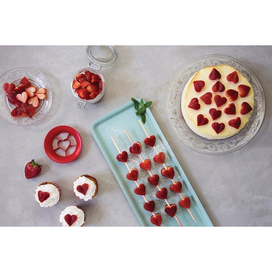 Sweet Heart Strawberry Cutter