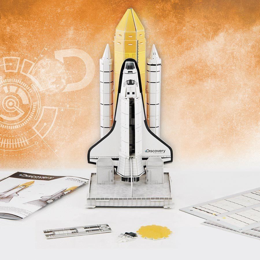 Discovery Channel Build Your Own 3D Space Shuttle Puzzle