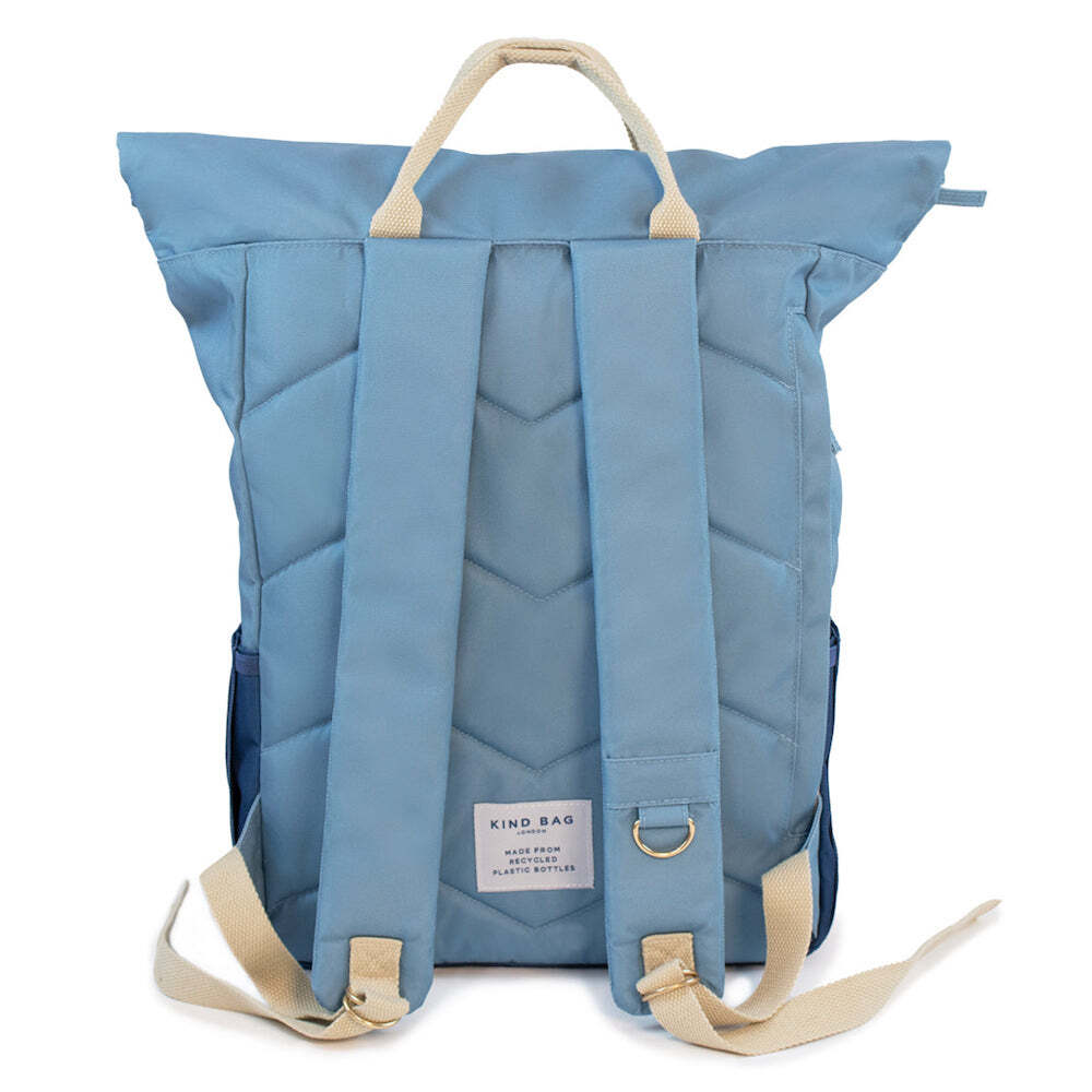 Kind Bag Backpack Large Powder Blue & Navy