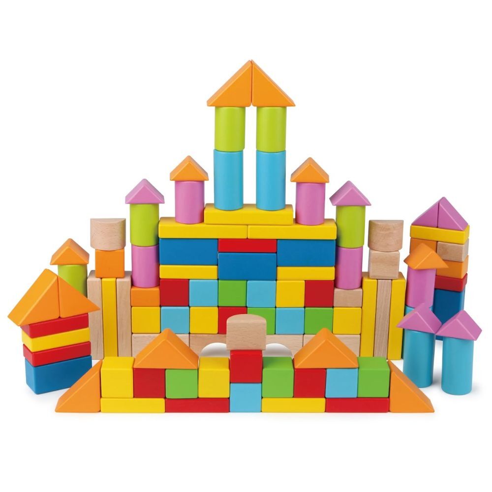 Hape Wonderful Beech Wooden Blocks 101pc