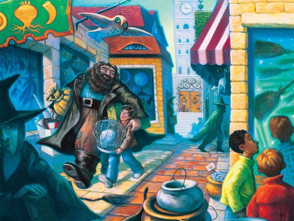 Harry Potter Diagon Alley 500 pcs Puzzle