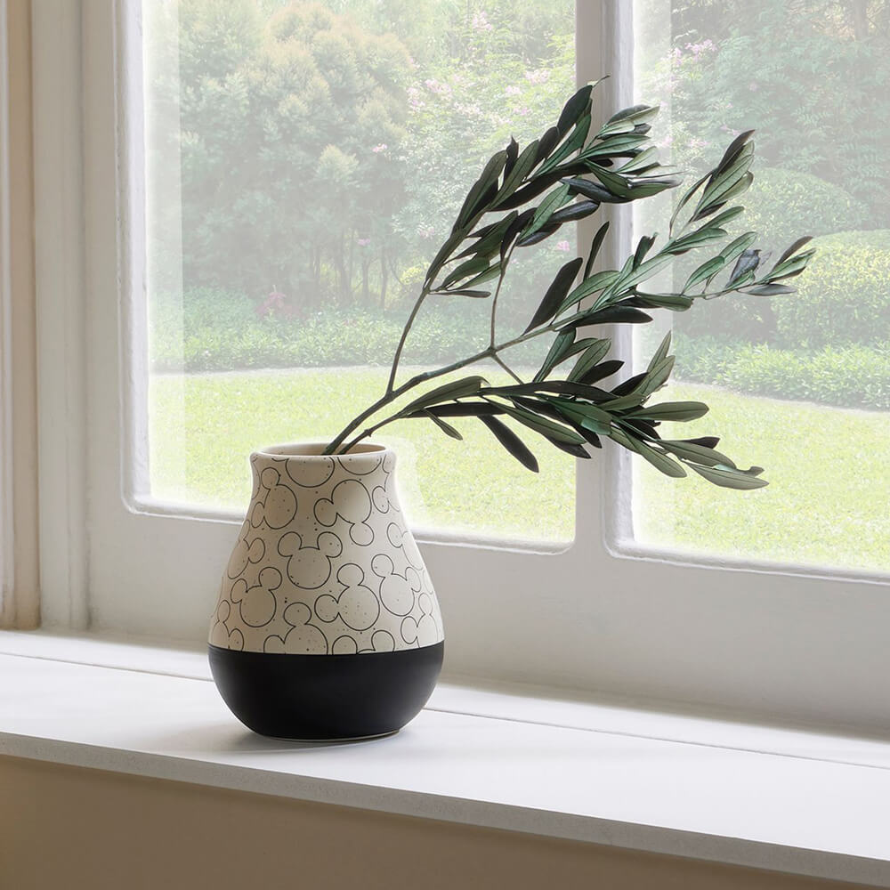 Disney Home Mickey Pattern Dipped Vase