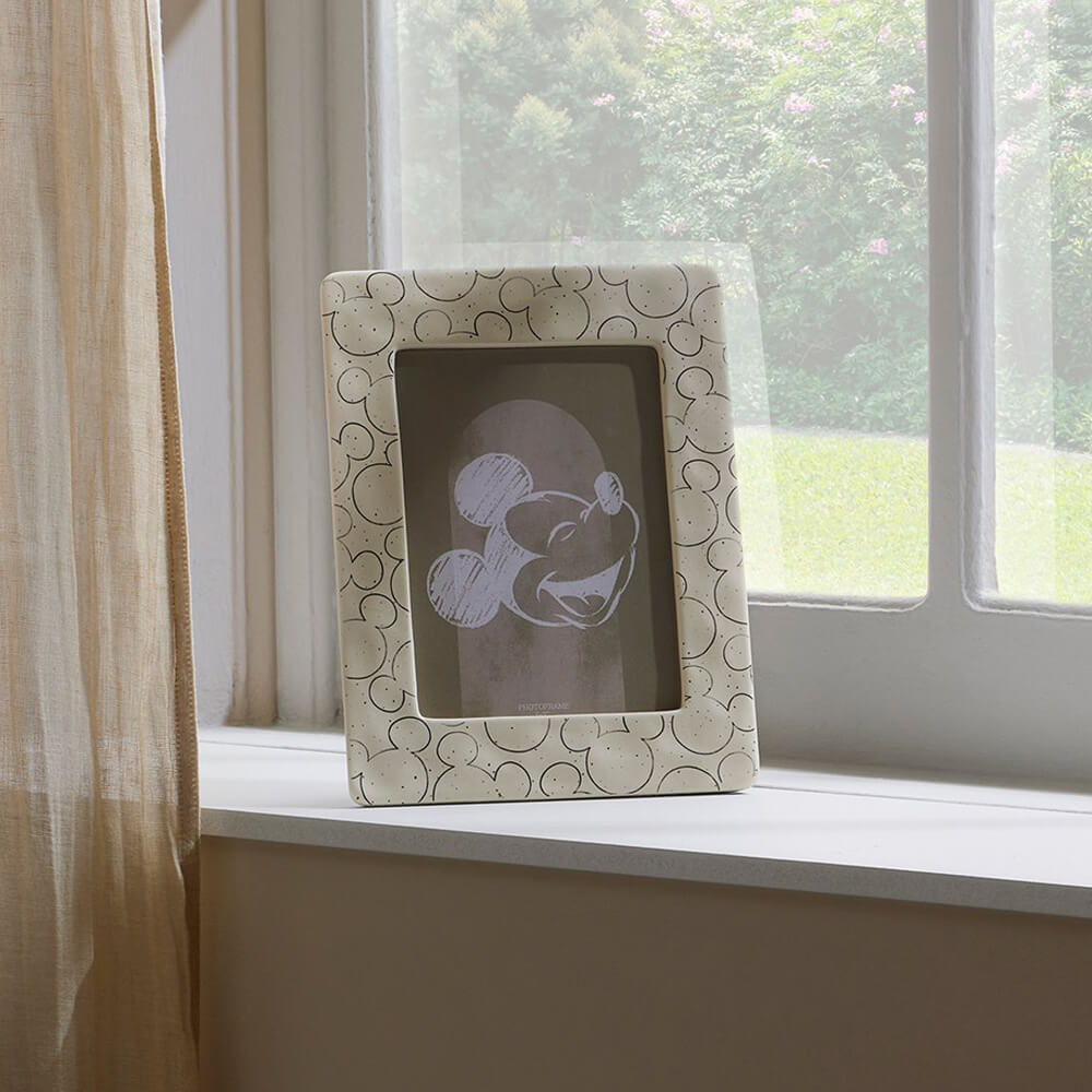 Disney Home Mickey Shapes Ceramic Photo Frame