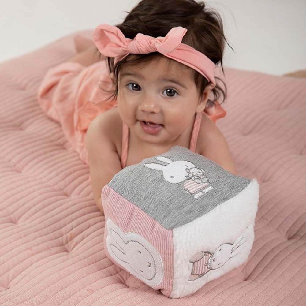 Miffy Pink Rib Activity Cube