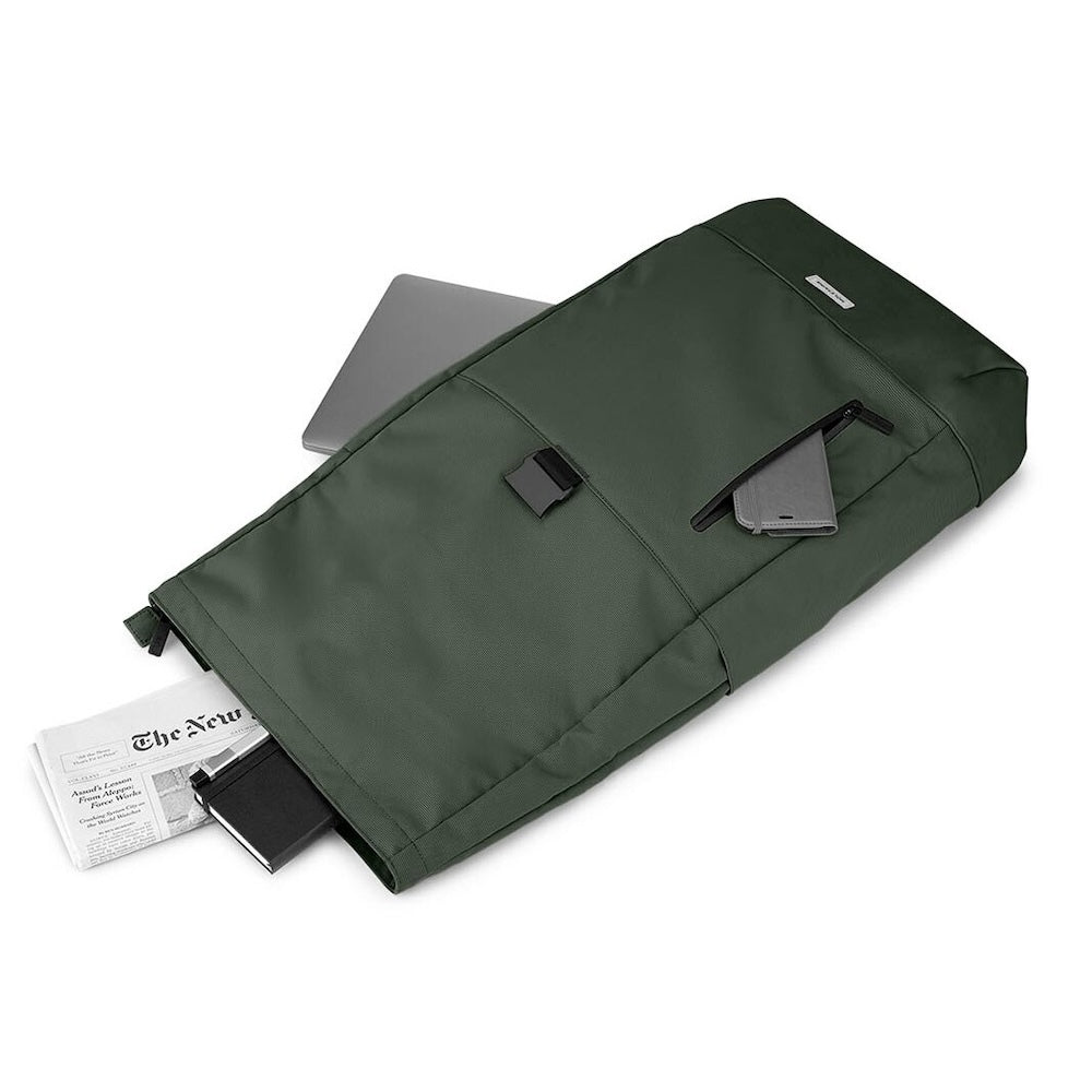 Moleskine Metro Rolltop Backpack Moss Green