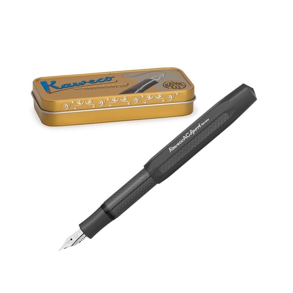 Kaweco AC SPORT Carbon Fountain Pen Black