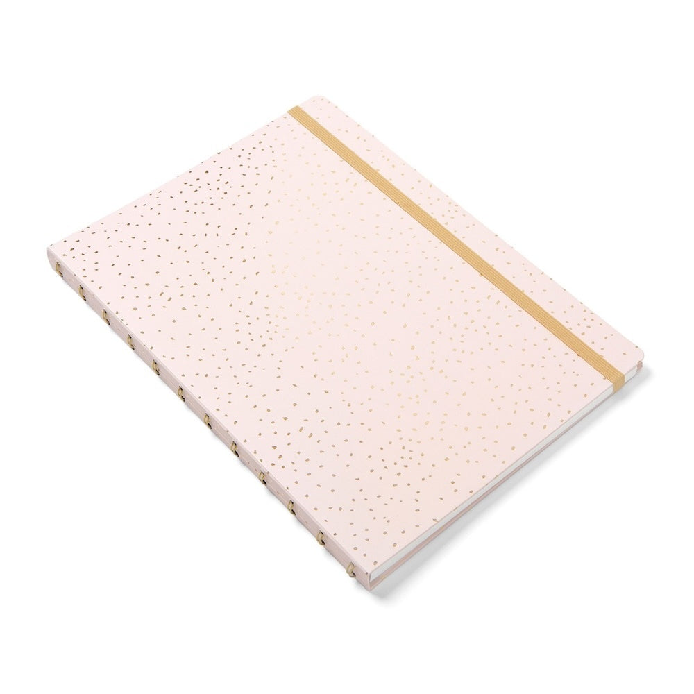 Filofax Confetti Refillable Notebook A4 - Rose Quartz