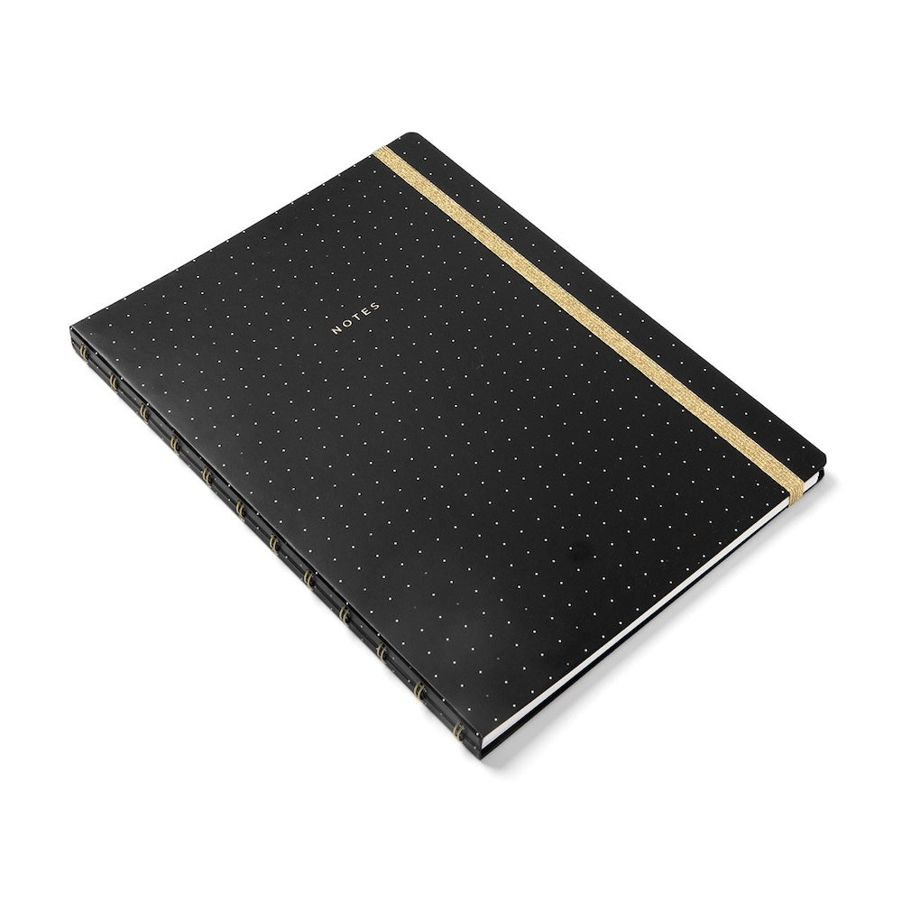 Filofax Moonlight Refillable Notebook A4 Black