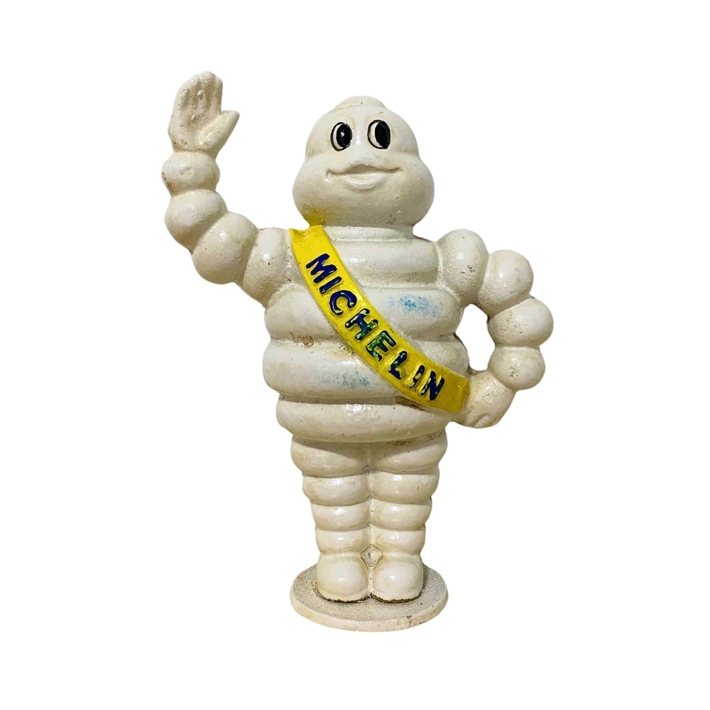 Cast Iron Michelin Man Standing Money Bank 23cm