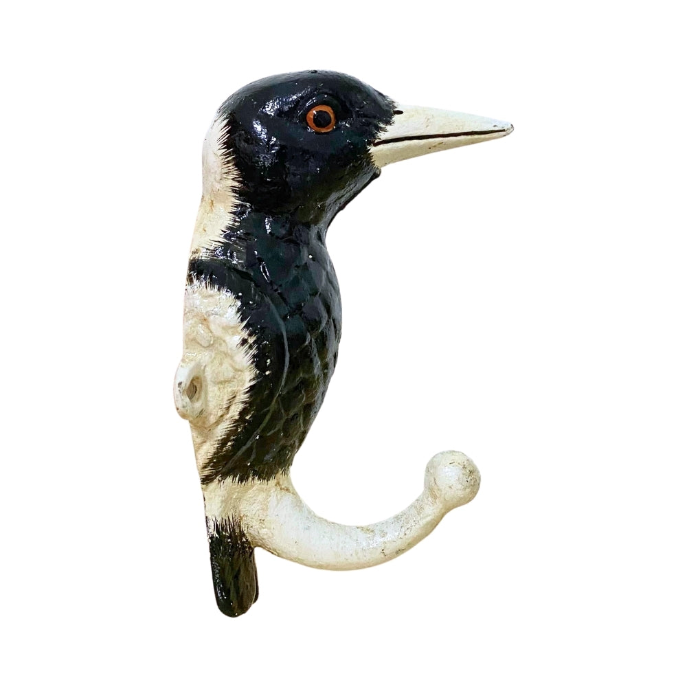 Cast Iron Magpie Wall Hook