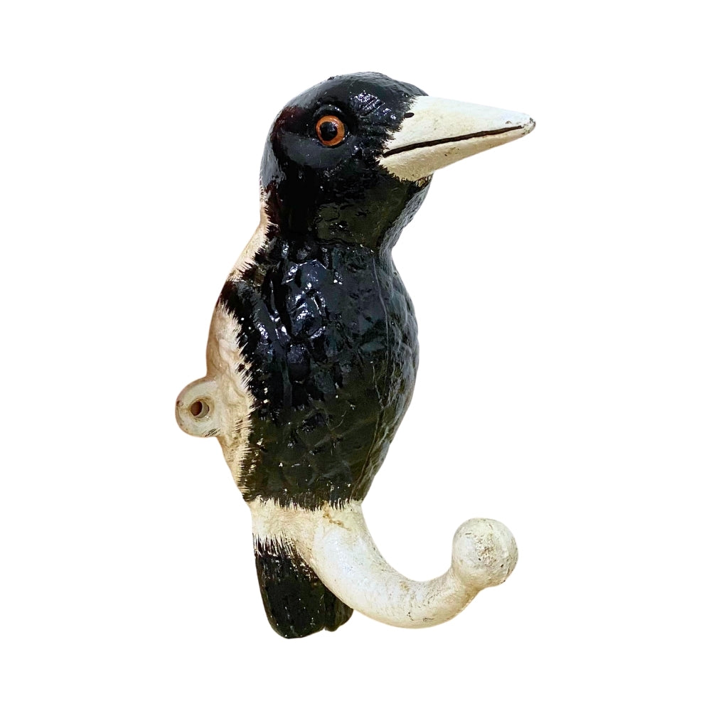 Cast Iron Magpie Wall Hook