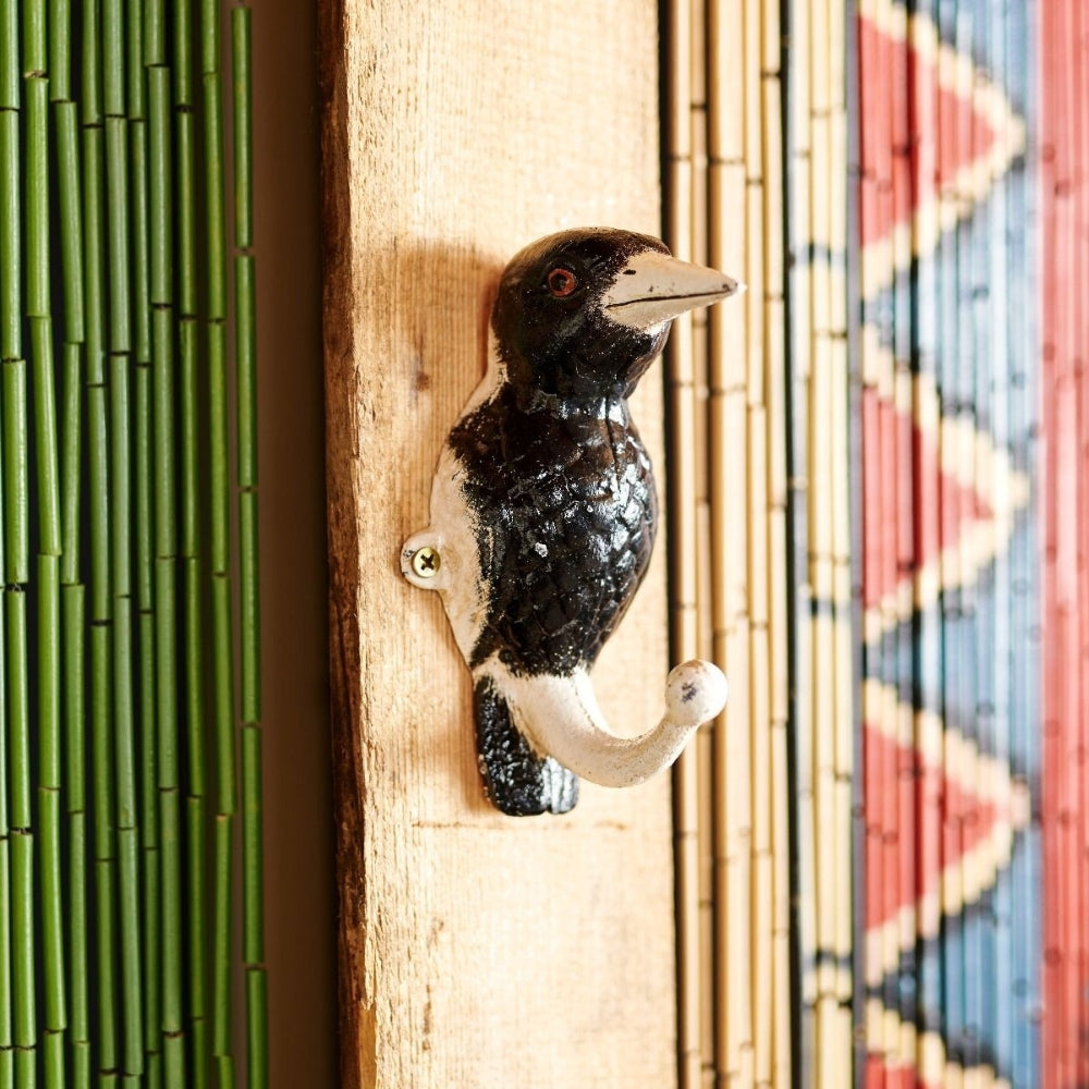 Cast Iron Magpie Wall Hook