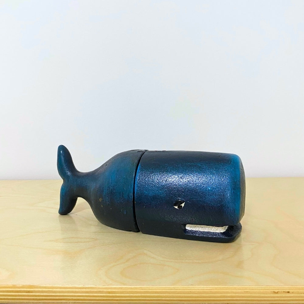 Cast iron Whale Bookends