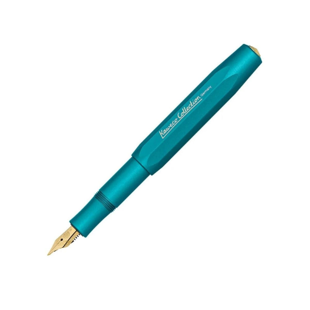 Kaweco AL Sport Fountain Pen Medium Iguana Blue