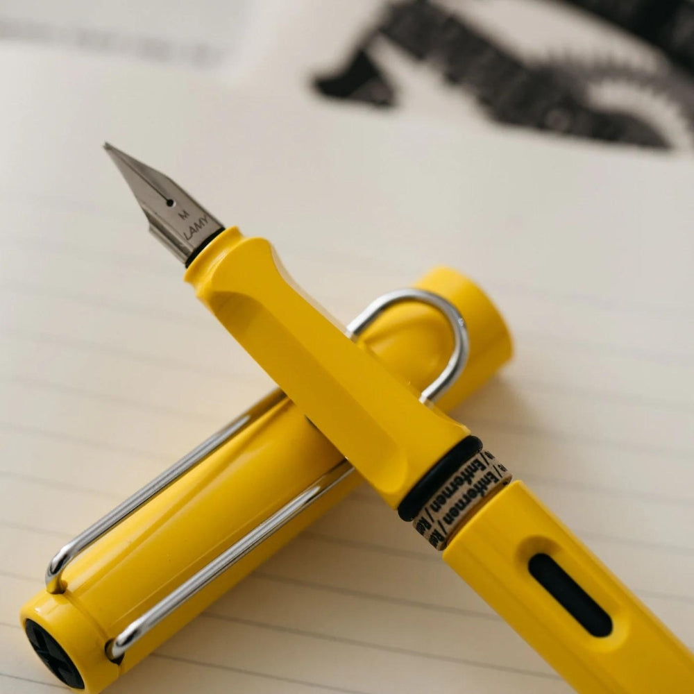 LAMY SAFARI Fountain Pen Yellow Medium