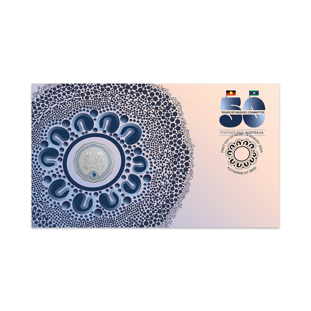 50 Years of NAIDOC Committee Postal Numismatic Cover (PNC)